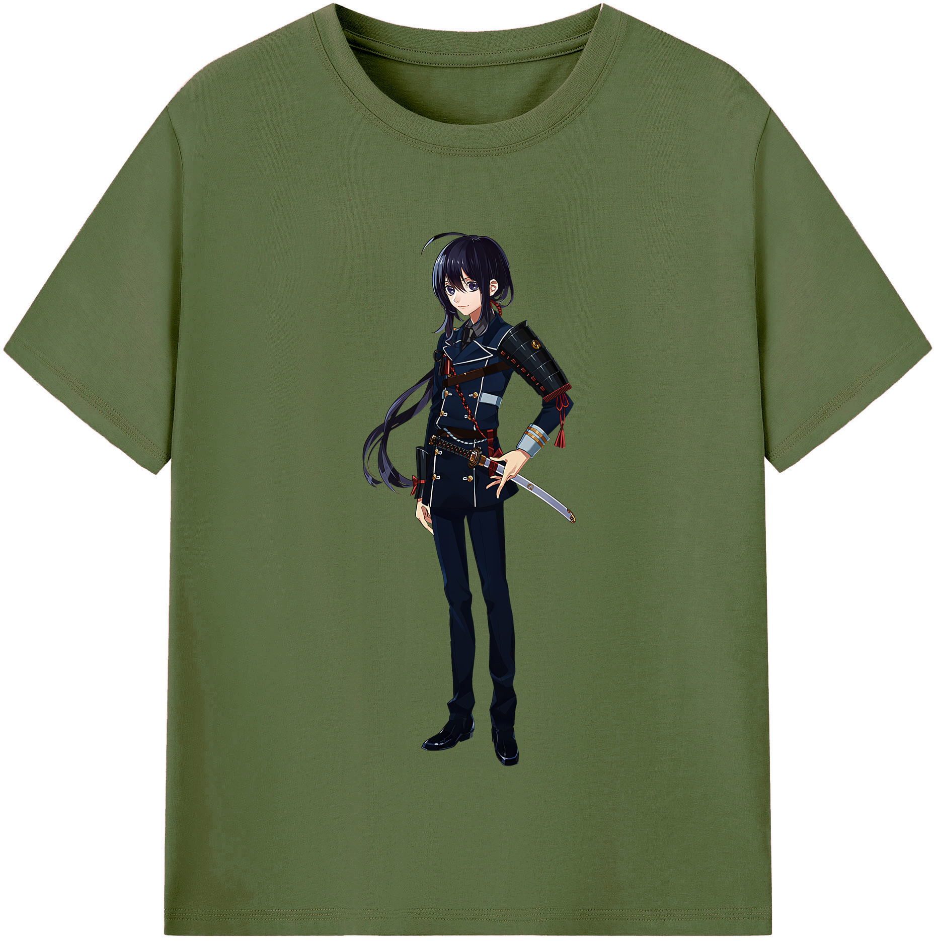 （画像用） 刀剣乱舞 Touken Ranbu 綿100％半袖Tシャツ（フロントプリント）